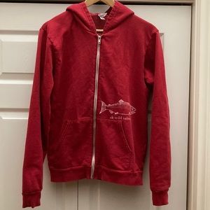 AK Salmon hoodie